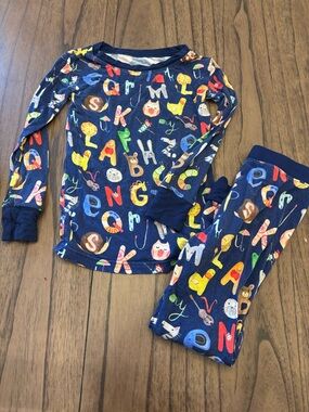 Little Sleepies Alphabet 3T Jammies
